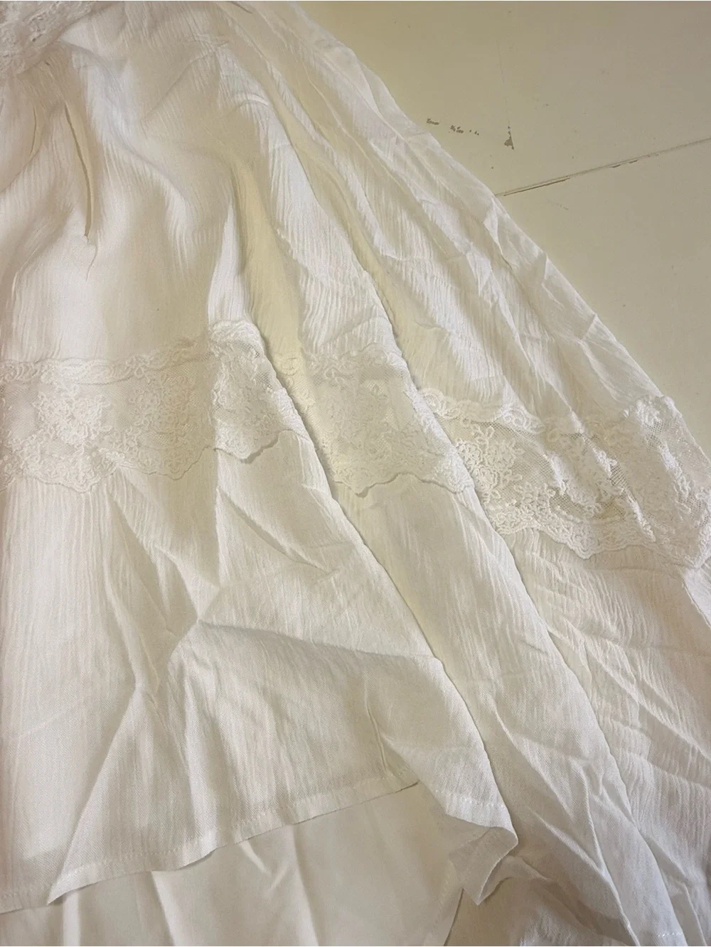 Joyfolie Delphina Dress | Cream | Girls Size 7 | NWT